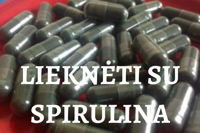 Lieknėti su Spirulina