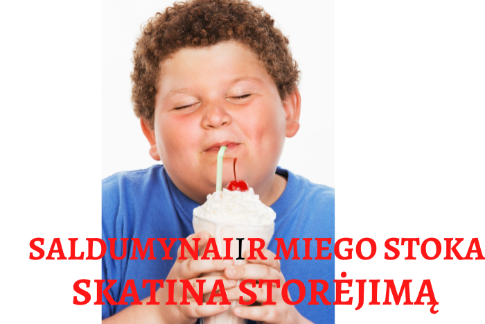 Saldumynai ir miego stoka skatina storėjimą