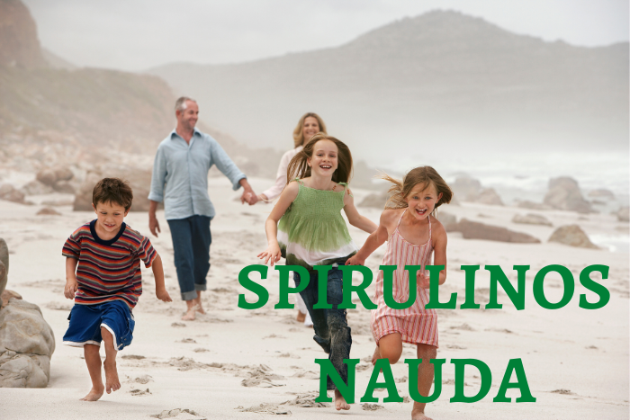 Spirulinos nauda